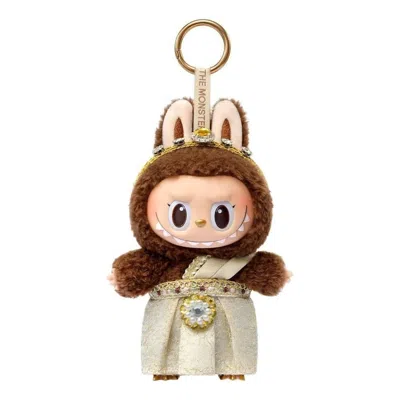 Pop Mart Kids'  The Monsters Labubu Good Luck To You Pendant Thailand Exclusive In Brown