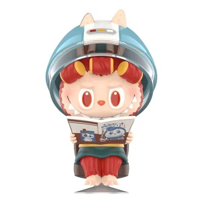 Pop Mart The Monsters Labubu Hair Salon Series 'get A Perm' In Blue
