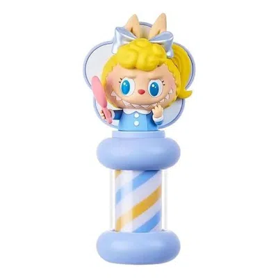 Pop Mart The Monsters Labubu Hair Salon Series Glowing Fridge Magnet 'high Ponytail' In Multi