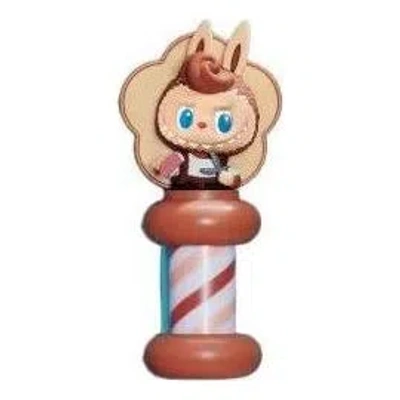 Pop Mart The Monsters Labubu Hair Salon Series Glowing Fridge Magnet 'master Hairstylist' In Multi