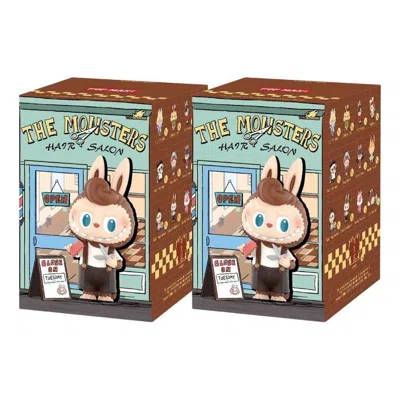 Pop Mart The Monsters Labubu Hair Salon Series Sealed Case (2 Blind Boxes) In Multi