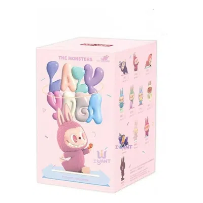 Pop Mart The Monsters Labubu Lazy Yoga Sealed Case (1 Blind Box) In Multi