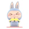 Pop Mart The Monsters Labubu Lazy Yoga 'stretch Out' In Blue