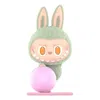 Pop Mart The Monsters Labubu Lazy Yoga 'zone Out' In Green