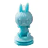 Pop Mart The Monsters Labubu Let's Checkmate Scented Candle 'knight' In Blue