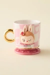 Pop Mart The Monsters Labubu Let's Checkmate Series Pink Ceramic Mug In Pink At Urban Outfitters In Pink