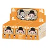 Pop Mart The Monsters Labubu Let's Have Fun Together Badge Sealed Case (6 Blind Boxes) In Orange