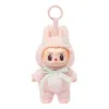 Pop Mart The Monsters Labubu Mokoko Close To Sweet Pendant In Pink