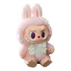Pop Mart The Monsters Labubu Mokoko Close To Sweet Vinyl Plush Doll In Pink