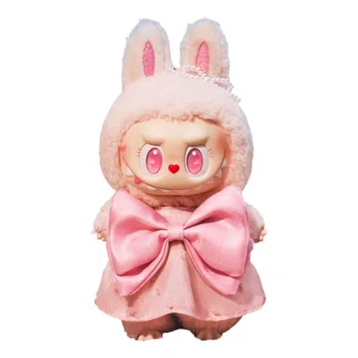 Pop Mart The Monsters Labubu Mokoko Jumping Into Summer Vinyl Plush Pendant Pop Land Exclusive In Brown