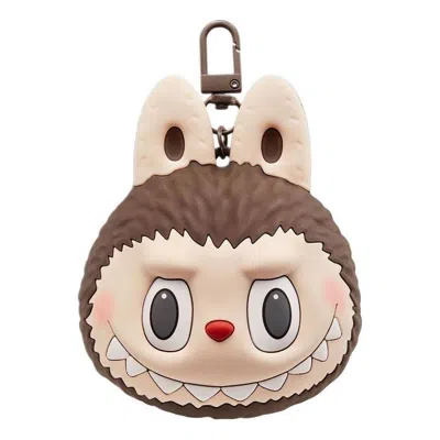 Pop Mart The Monsters Labubu Originals Brown Silicone Earphone Bag