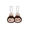 Pop Mart The Monsters Labubu Party Reversible Pendant 'labubu' Secret Edition In Brown
