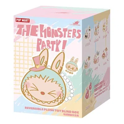Pop Mart The Monsters Labubu Party Reversible Pendant Sealed Case (1 Blind Box) In Multi
