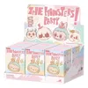Pop Mart The Monsters Labubu Party Reversible Pendant Sealed Case (6 Blind Boxes) In Multi