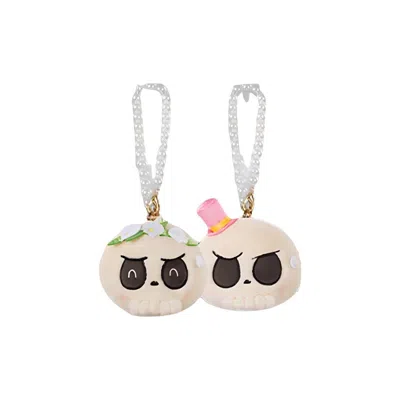 Pop Mart The Monsters Labubu Party Reversible Pendant 'tycoco' In Multi