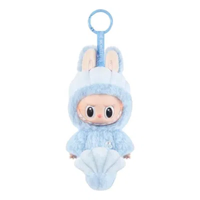 Pop Mart Kids'  The Monsters Labubu Pendant Singapore Exclusive In Blue