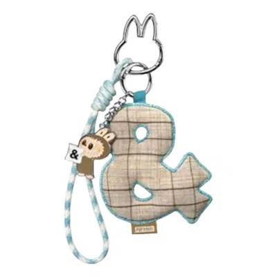 Pop Mart The Monsters Labubu Pin For Love Letter Pendant '&' In Multi