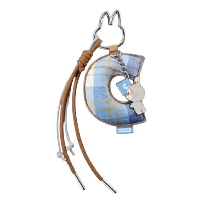 Pop Mart The Monsters Labubu Pin For Love Letter Pendant 'c' In Multi