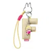 Pop Mart The Monsters Labubu Pin For Love Letter Pendant 'f' In Yellow