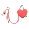 Pop Mart The Monsters Labubu Pin For Love Letter Pendant 'heart' Secret Edition In Pink