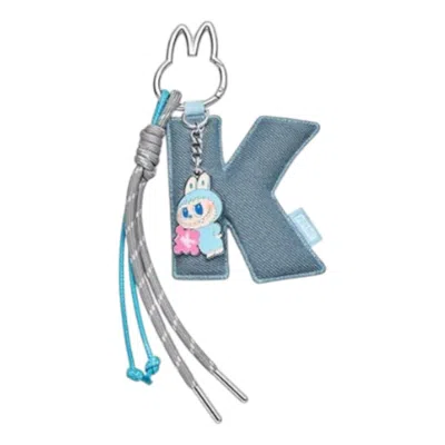 Pop Mart The Monsters Labubu Pin For Love Letter Pendant 'k' In Multi