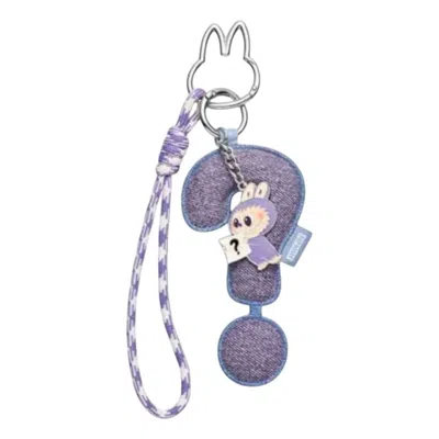 Pop Mart The Monsters Labubu Pin For Love Letter Pendant '?' In Multi