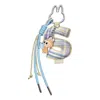 Pop Mart The Monsters Labubu Pin For Love Letter Pendant 's' In Silver