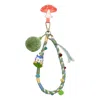 Pop Mart The Monsters Labubu Pom Party Key Chain 'green'