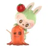 Pop Mart The Monsters Labubu Wacky Mart Figure 'grilled Sausage' In Orange