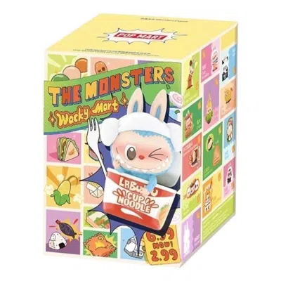 Pop Mart The Monsters Labubu Wacky Mart Figure Sealed Cases (1 Blind Box) In Yellow
