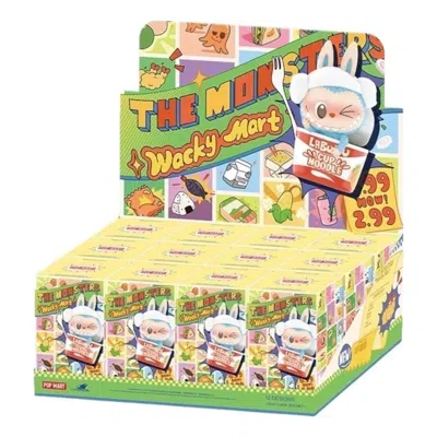 Pop Mart The Monsters Labubu Wacky Mart Figure Sealed Cases (12 Blind Boxes) In Multi