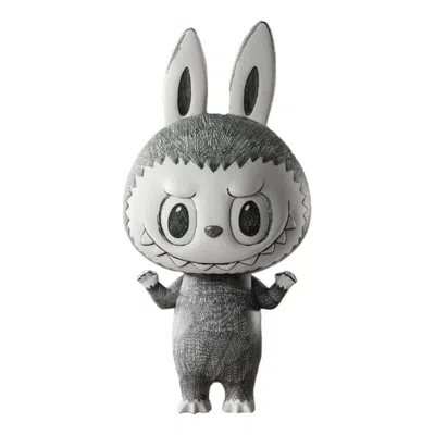 Pop Mart The Monsters Mega Labubu Sketch 400% In Gray