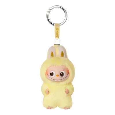 Pop Mart The Monsters Pin For Love Plush Pendant 'f' In Yellow