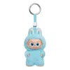 Pop Mart The Monsters Pin For Love Plush Pendant 'k' In Blue
