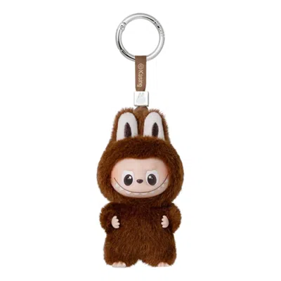 Pop Mart The Monsters Pin For Love Plush Pendant 'l' In Brown
