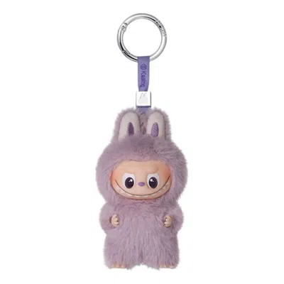 Pop Mart The Monsters Pin For Love Plush Pendant 'm' In Purple