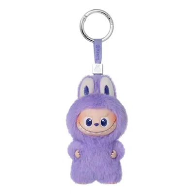 Pop Mart The Monsters Pin For Love Plush Pendant 't' In Purple