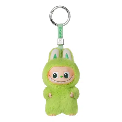 Pop Mart The Monsters Pin For Love Plush Pendant 'v' In Green