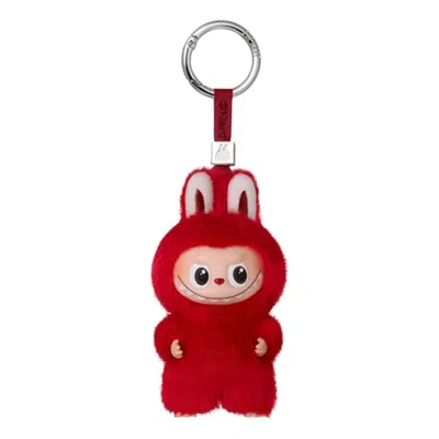 Pop Mart The Monsters Pin For Love Plush Pendant 'x' In Red