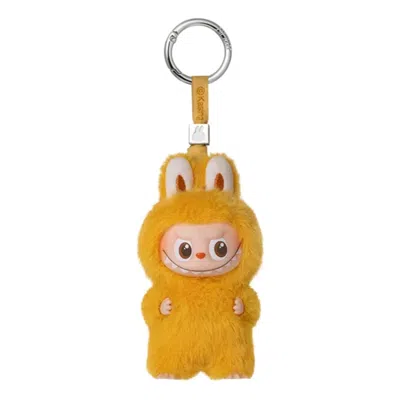 Pop Mart The Monsters Pin For Love Plush Pendant 'y' In Yellow