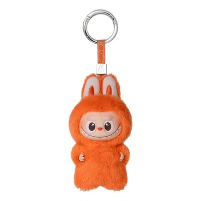 Pop Mart The Monsters Pin For Love Plush Pendant 'z' In Orange