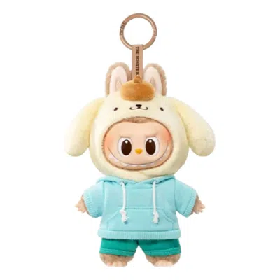 Pop Mart The Monsters X Hello Kitty And Friends Series Vinyl Plush Pendant 'pompompurin' In Pink