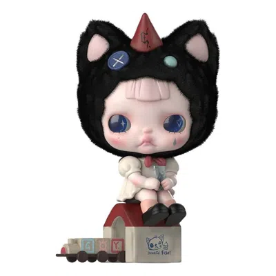 Pop Mart Tinytiny Prologue 'waiting' In Black