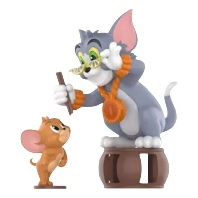 Pop Mart Tom & Jerry Forbidden Compass Figures 'chinese Drum Star' In Multi