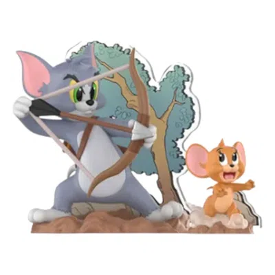 Pop Mart Tom & Jerry Forbidden Compass Figures 'painting Adventure' In Multi