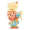 Pop Mart Twinkle Twinkle Be A Little Star Firgures 'the Magical Chef' In Brown