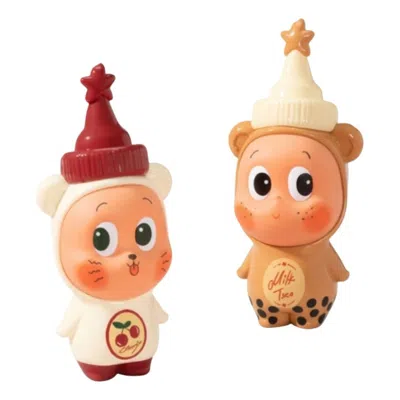 Pop Mart Twinkle Twinkle Bubble Milk Tea And Cherry Iced Tea Figure In Multi