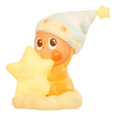 Pop Mart Twinkle Twinkle Classic Goodnight Pat-activated Lamp In Orange