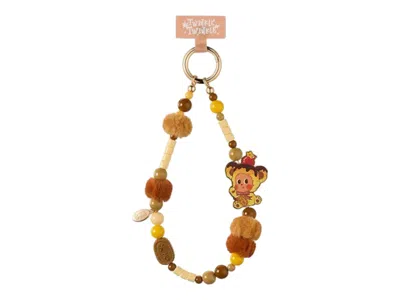 Pre-owned Pop Mart Twinkle Twinkle Savor The Moment Series Lucky Pudding Phone Charm In Multi