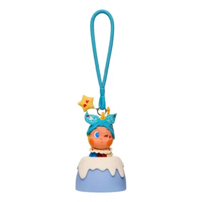 Pop Mart Twinkle Twinkle Savor The Moment Series Night Light Pendant 'happy Palmiers' In Blue